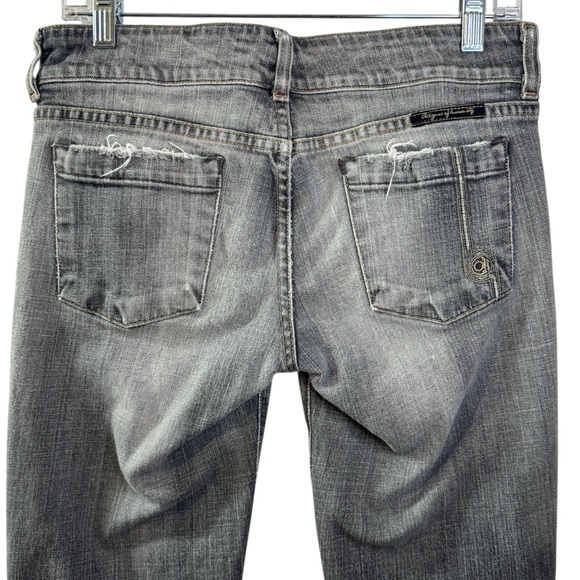 Citizens Of Humanity Double fly pant crops jeans raw hem traveler #072 stretch - Picture 3 of 16